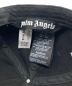 中古・古着 Palm Angels (パーム エンジェルス) RIPPED LOGO CAP ブラック サイズ:O/S：14800円