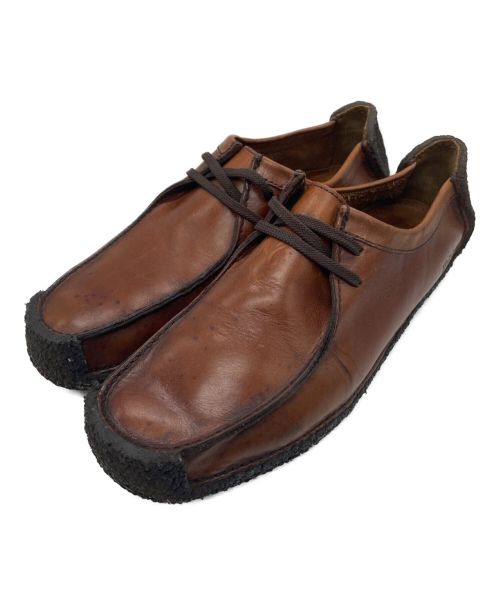 CLARKS（クラークス）CLARKS (クラークス) レザーシューズ ブラウン サイズ:27.5cmの古着・服飾アイテム