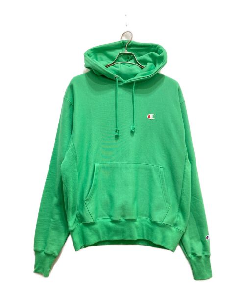 Champion（チャンピオン）Champion (チャンピオン) プルオーバーパーカー グリーン サイズ:MEX Mの古着・服飾アイテム