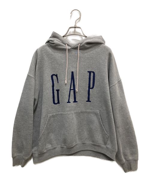 OLD GAP（オールドギャップ）OLD GAP (オールドギャップ) ロゴパーカー グレー サイズ:LLの古着・服飾アイテム