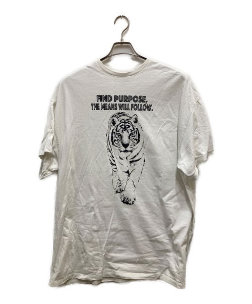 THE SHINZONE（ザ シンゾーン）THE SHINZONE (ザ シンゾーン) TIGER TEE/タイガーTシャツ ホワイト サイズ:Freeの古着・服飾アイテム