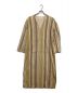 R JUBILEE（アールジュビリー）の古着「Stripe Long Dress」｜ベージュ