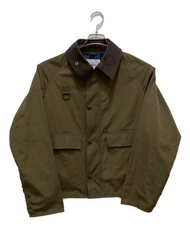 【中古・古着通販】Barbour (バブアー) SPEY ピーチドコットン ショート ブルゾン オリーブ サイズ:XL｜ブランド・古着通販  トレファク公式【TREFAC FASHION】スマホサイト