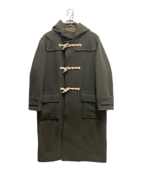 blurhms ROOTSTOCK（ブラームスルーツストック）blurhms ROOTSTOCK (ブラームスルーツストック) Wool Melton Duffle Coat オリーブ サイズ:2の古着・服飾アイテム