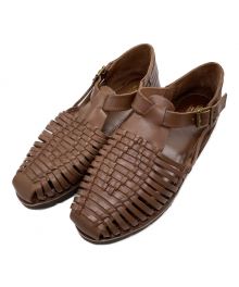 STEVEN ALAN（スティーブンアラン）の古着「GURKHA LEATHER SANDALS」｜ブラウン