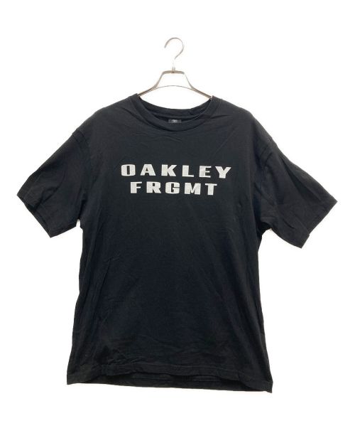 OAKLEY（オークリー）OAKLEY (オークリー) FRAGMENT DESIGN (フラグメントデザイン) SHORT SLEEVE T-SHIRT/ショートスリーブティーシャツ ブラック サイズ:Lの古着・服飾アイテム