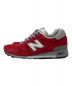 NEW BALANCE (ニューバランス) ローカットスニーカー レッド サイズ:23.5：12800円