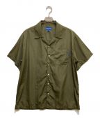 Lafayetteラファイエット）の古着「Solid Open Collar S/S Shirt(スリッドオープンカラーS/Sシャツ)」｜カーキ