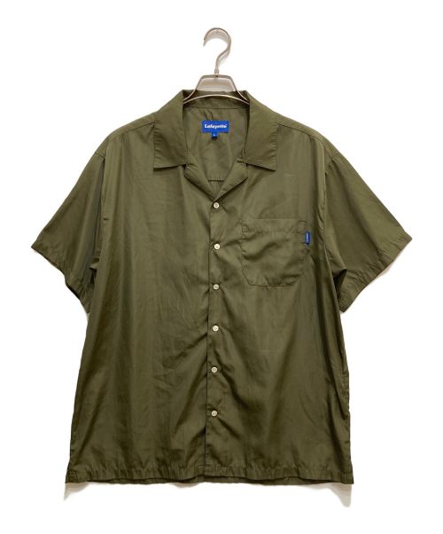 Lafayette（ラファイエット）Lafayette (ラファイエット) Solid Open Collar S/S Shirt(スリッドオープンカラーS/Sシャツ) カーキ サイズ:Lの古着・服飾アイテム