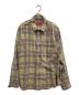 SUPREME（シュプリーム）の古着「20SS PRINTED PLAID SHIRT」｜ベージュ