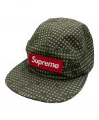 SUPREMEシュプリーム）の古着「CAMO CAMP CAP」｜黄緑