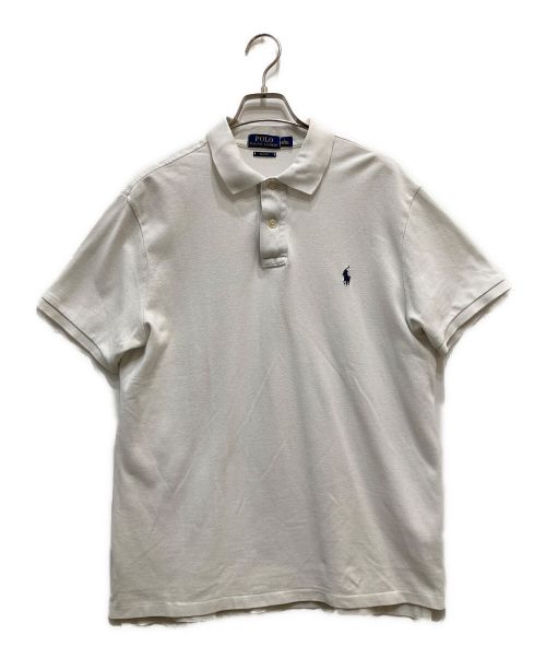 POLO RALPH LAUREN（ポロ・ラルフローレン）POLO RALPH LAUREN (ポロ・ラルフローレン) ポロシャツ ホワイト サイズ:Lの古着・服飾アイテム