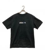 ATMOS×SeanWotherspoonアトモス×ショーン ウェザースプーン）の古着「EMBROIDERY TEE BLACK/エンブロイダリーティー　ブラック」｜ブラック