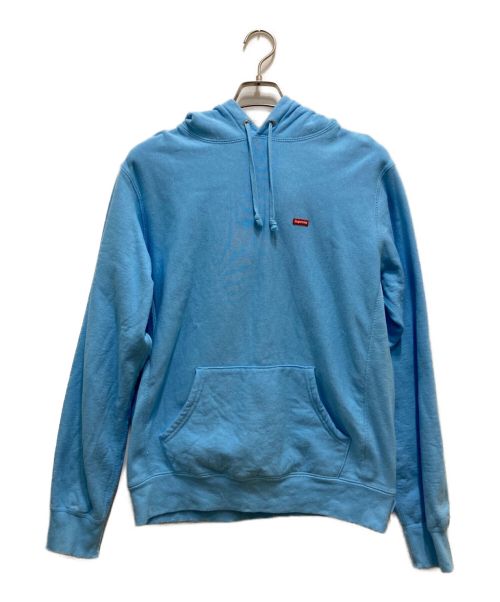 SUPREME（シュプリーム）SUPREME (シュプリーム) Small Box Logo Hooded Sweatshirt ブルー サイズ:Sの古着・服飾アイテム