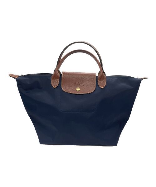 LONGCHAMP（ロンシャン）LONGCHAMP (ロンシャン) トートバッグ ネイビーの古着・服飾アイテム