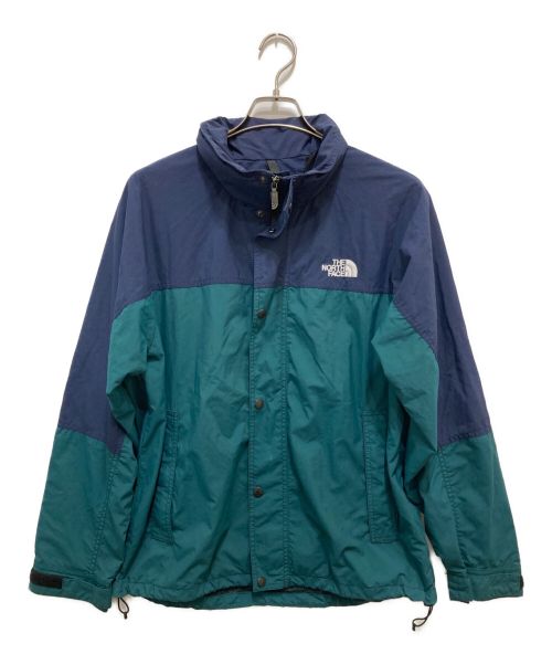 THE NORTH FACE（ザ ノース フェイス）THE NORTH FACE (ザ ノース フェイス) ザ ノース フェイス　ハイドレナウィンドジャケット ネイビー×グリーン サイズ:Mの古着・服飾アイテム