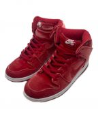 NIKE SBナイキエスビー）の古着「DUNK HIGH」｜レッド