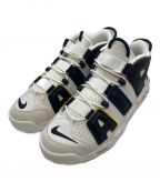 NIKEナイキ）の古着「AIR MORE UPTEMPO」｜ホワイト×ブラック