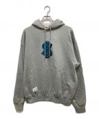 BILLIONAIRE BOYS CLUB×Schottビリオネアボーイズクラブ×ショット）の古着「ビリオネアボーイズクラブ　コットンフーディー」｜グレー