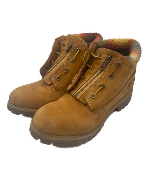 Timberland（ティンバーランド）Timberland (ティンバーランド) WOOLRICH (ウールリッチ) トレッキングブーツ ベージュ サイズ:26.5cmの古着・服飾アイテム