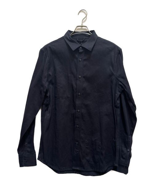 G-STAR RAW（ジースターロゥ）G-STAR RAW (ジースターロゥ) ロングシャツ ネイビー サイズ:Lの古着・服飾アイテム