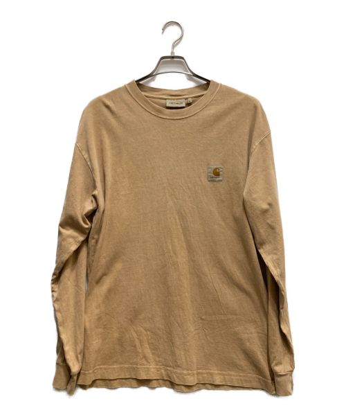 CarHartt（カーハート）CarHartt (カーハート) L/S Nelson T-Shirt Dusty H Brown サイズ:Mの古着・服飾アイテム