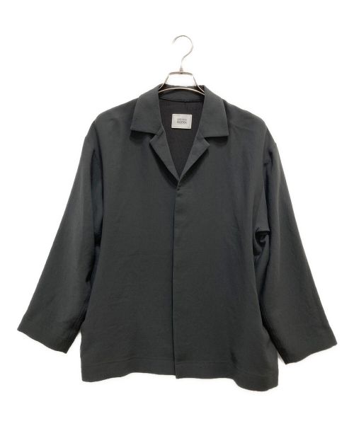 UNITED ARROWS & SONS（ユナイテッドアローズ アンド サンズ）UNITED ARROWS & SONS (ユナイテッドアローズ アンド サンズ) OPEN SHIRT グレー サイズ:Mの古着・服飾アイテム