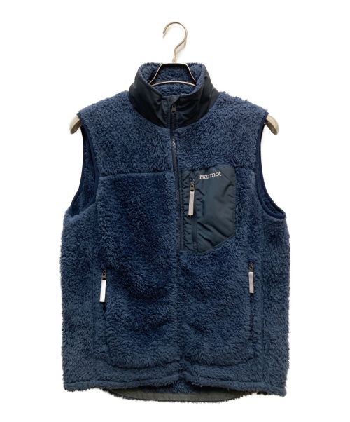 MARMOT（マーモット）MARMOT (マーモット) ORIGIN FLEECE VEST ネイビー サイズ:Lの古着・服飾アイテム