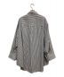 CLANE (クラネ) HUGE SHIRT ホワイト×グレー サイズ:1：8000円