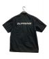 SUPREME (シュプリーム) BOWLING ZIP S/S SHIRT/ボーリングジップショートスリーブシャツ ブラック サイズ:M：8800円