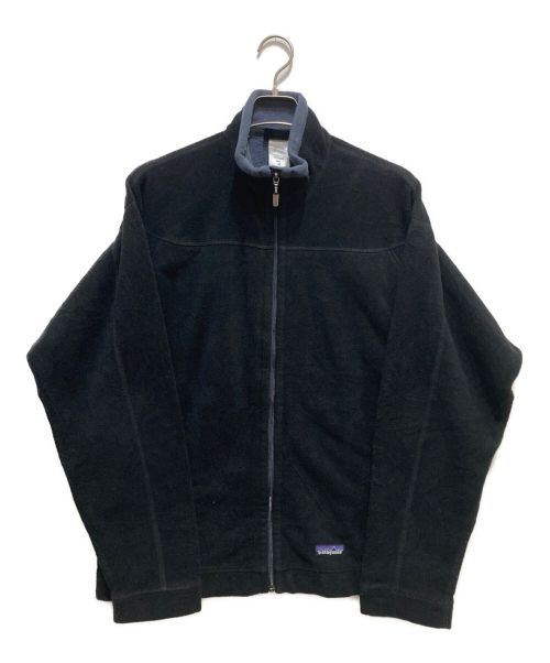 Patagonia SYNCHILLA（パタゴニア シンチラ）Patagonia SYNCHILLA (パタゴニア シンチラ) フリースジャケット ブラック サイズ:Mの古着・服飾アイテム