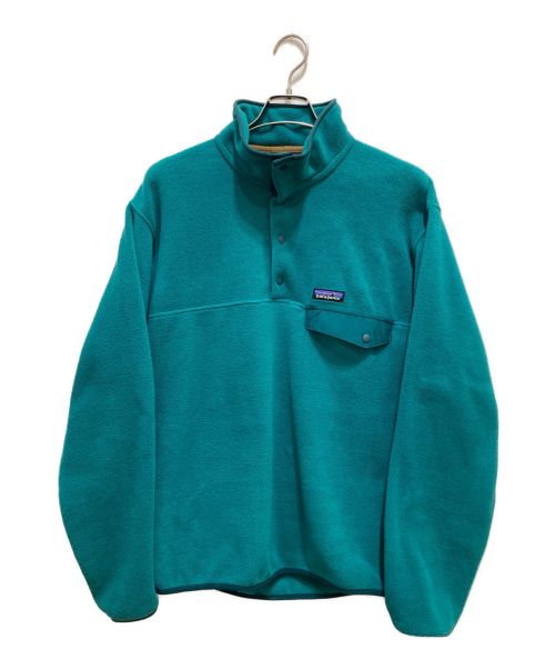 Patagonia SYNCHILLA（パタゴニア シンチラ）Patagonia SYNCHILLA (パタゴニア シンチラ) ライトウェイトスナップT プルオーバー グリーン サイズ:Mの古着・服飾アイテム