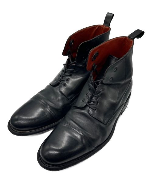 PARABOOT（パラブーツ）PARABOOT (パラブーツ) レースアップブーツ ブラック サイズ:7 1/2の古着・服飾アイテム