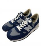 NEW BALANCE×CarHarttニューバランス×カーハート）の古着「スニーカー」｜ネイビー