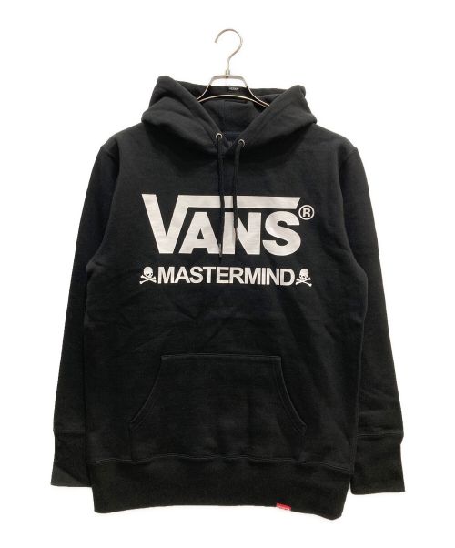 VANS（バンズ）VANS (ヴァンズ) Mastermind JAPAN (マスターマインド ジャパン) プリントパーカー ブラック サイズ:Lの古着・服飾アイテム