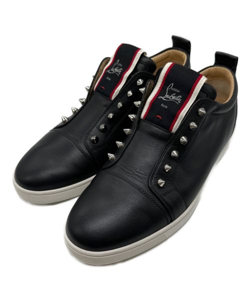 Christian Louboutin（クリスチャン・ルブタン）Christian Louboutin (クリスチャン・ルブタン) F.A.V FIQUE A VONTADE FLAT CALF ブラック サイズ:42の古着・服飾アイテム