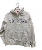 SUPREMEシュプリーム）の古着「20AW Drop Shadow Hooded Sweatshirt」｜グレー