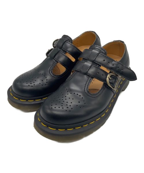 Dr.Martens（ドクターマーチン）Dr.Martens (ドクターマーチン) メダリオンストラップシューズ ブラック サイズ:UK 3の古着・服飾アイテム