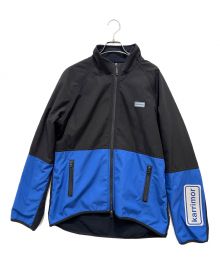 Karrimor×eYe COMME des GARCONS JUNYAWATANABE MAN（カリマー×アイ コム デ ギャルソン ジュンヤ ワタナベ マン）の古着「フリース切替ジャケット」｜ブルー×ブラック