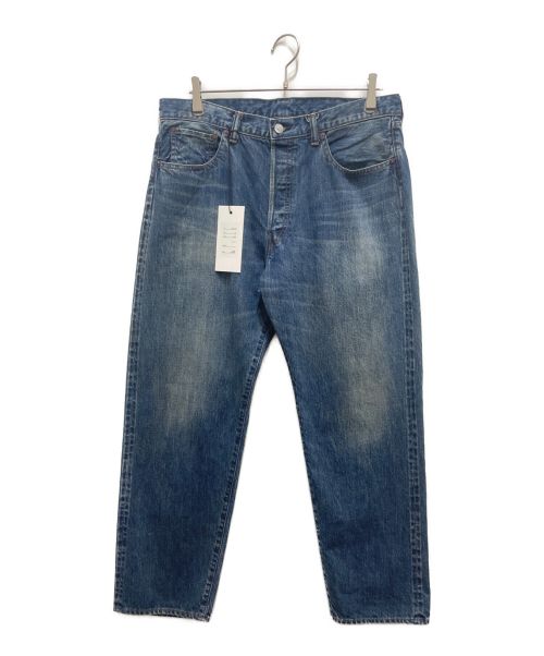 A.PRESSE（アプレッセ）A.PRESSE (アプレッセ) Washed Denim Pants E インディゴ サイズ:36/27の古着・服飾アイテム