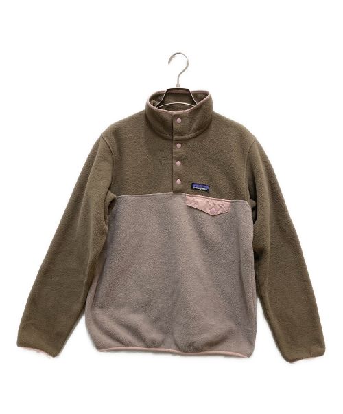 Patagonia（パタゴニア）Patagonia (パタゴニア) シンチラフリースプルオーバー ブラウン サイズ:Sの古着・服飾アイテム