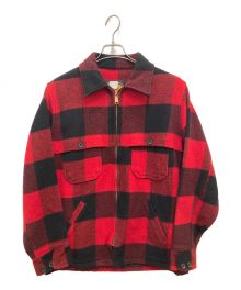 WOOLRICH（ウールリッチ）の古着「バッファローチェックジャケット」｜レッド×ブラック