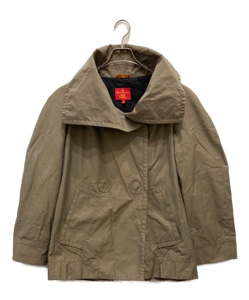 Vivienne Westwood RED LABEL（ヴィヴィアンウエストウッドレッドレーベル）Vivienne Westwood RED LABEL (ヴィヴィアンウエストウッドレッドレーベル) ジャケット ベージュ サイズ:40の古着・服飾アイテム