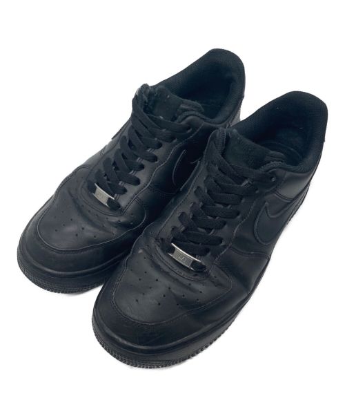 NIKE（ナイキ）NIKE (ナイキ) AIR FORCE 1 07 ブラック サイズ:27cmの古着・服飾アイテム