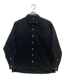 Karrimor（カリマー）の古着「brushed woven L/S shirts」｜ブラック