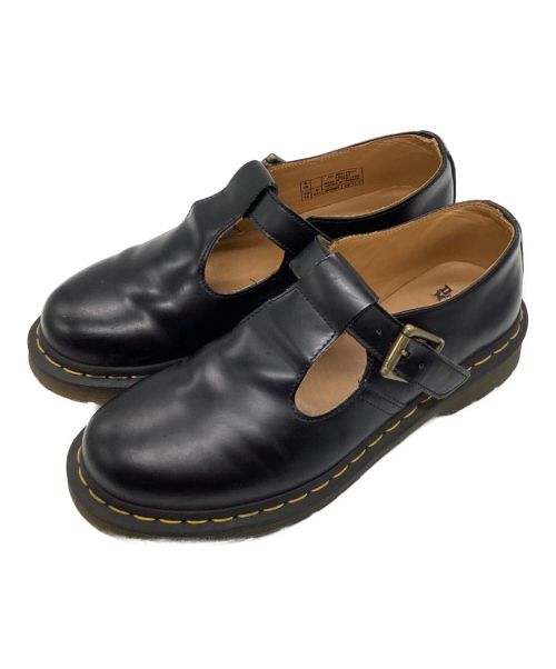 Dr.Martens（ドクターマーチン）Dr.Martens (ドクターマーチン) POLLEY Tバーシューズ ブラック サイズ:UK6の古着・服飾アイテム