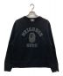 A BATHING APE（アベイシングエイプ）の古着「BAPE NBHD RELAXEDFIT CREWNECK」｜ブラック