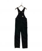 CarHarttカーハート）の古着「BIB OVERALL」｜ブラック