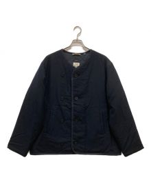 nanamica（ナナミカ）の古着「Wool Down Cardigan」｜ネイビー