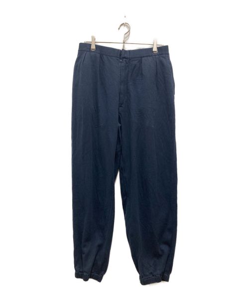 nanamica（ナナミカ）nanamica (ナナミカ) Cotton Wool Twill Track Pants/コットンウールツイルトラックパンツ ネイビー サイズ:SIZE 81cm (W32)の古着・服飾アイテム